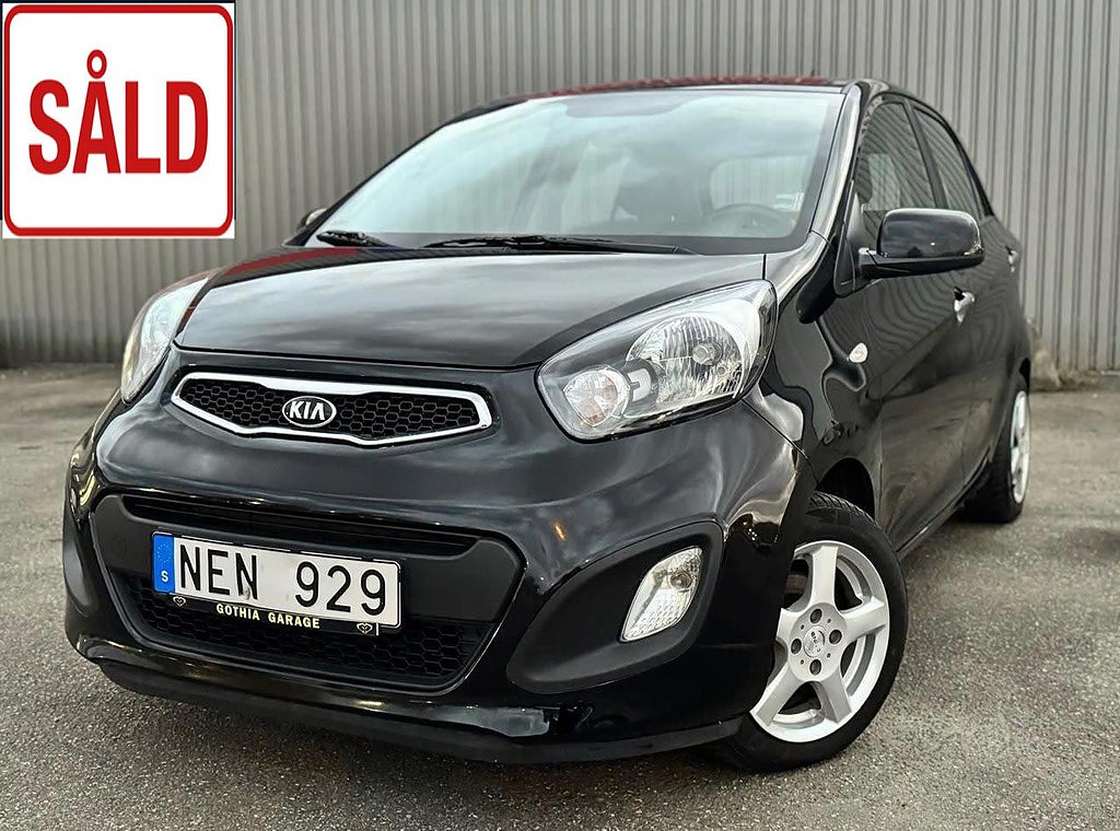 Kia Picanto 5-dörrar 1.0 MPI ECO GLS|Ny-Serv&Besikt|SÅLD|