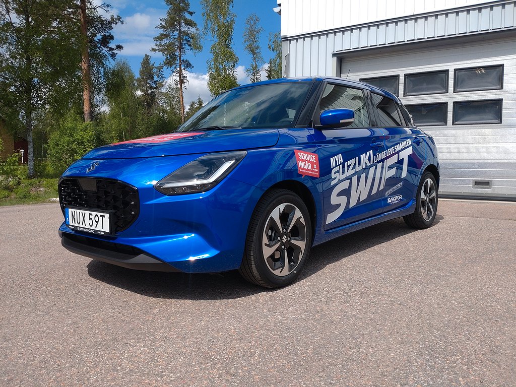 Suzuki Swift 1.2 82 hk Hybrid Inclusive, 3 års fri service