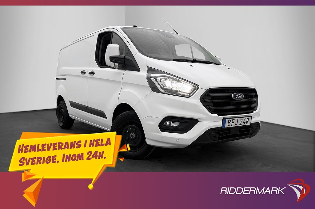 Ford transit-custom 280 Värm Drag Kamera V-Inre CARPLAY moms