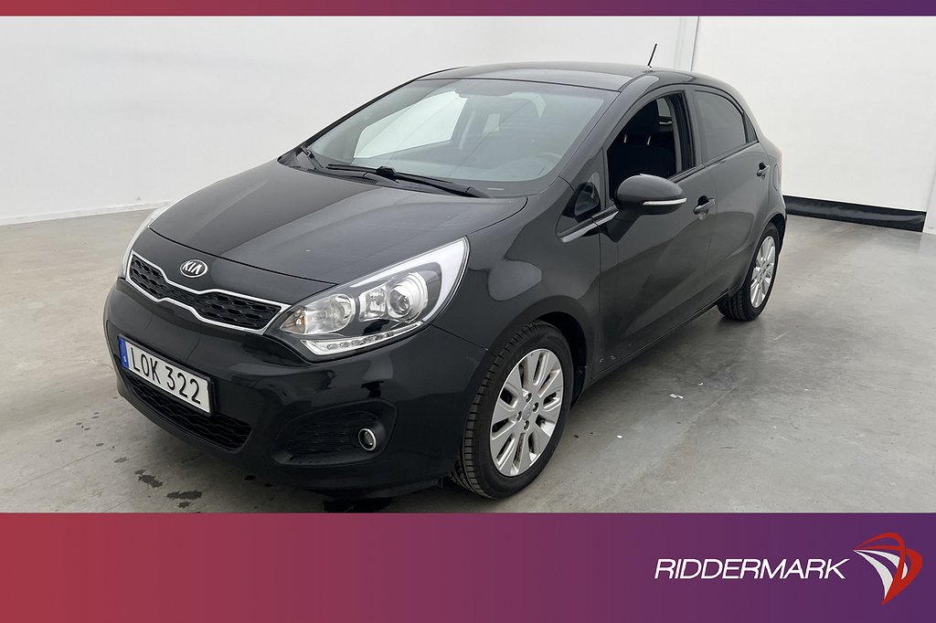 Kia Rio 1.4 109hk Advance Sensorer Rattvärme Farthållare