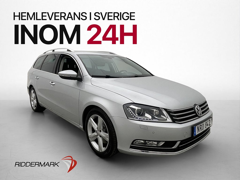 Volkswagen Passat TSI 160hk Kamera Farthållare Skinn Drag