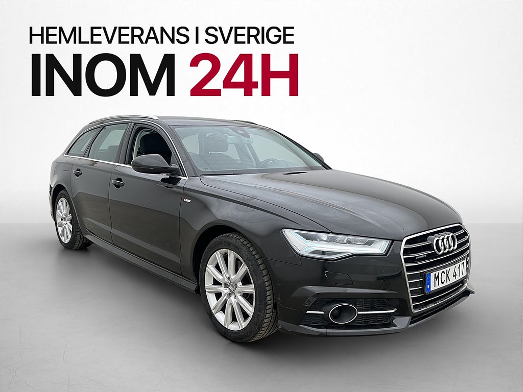 Audi A6 TDI Quattro S-Line M&K-Värmare Rattvärme Dragkrok