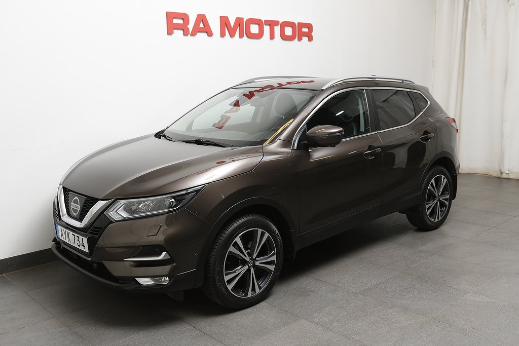 Nissan Qashqai 1,2 DIG-T 115hk Navi 360° Kamera Dragkrok 2018