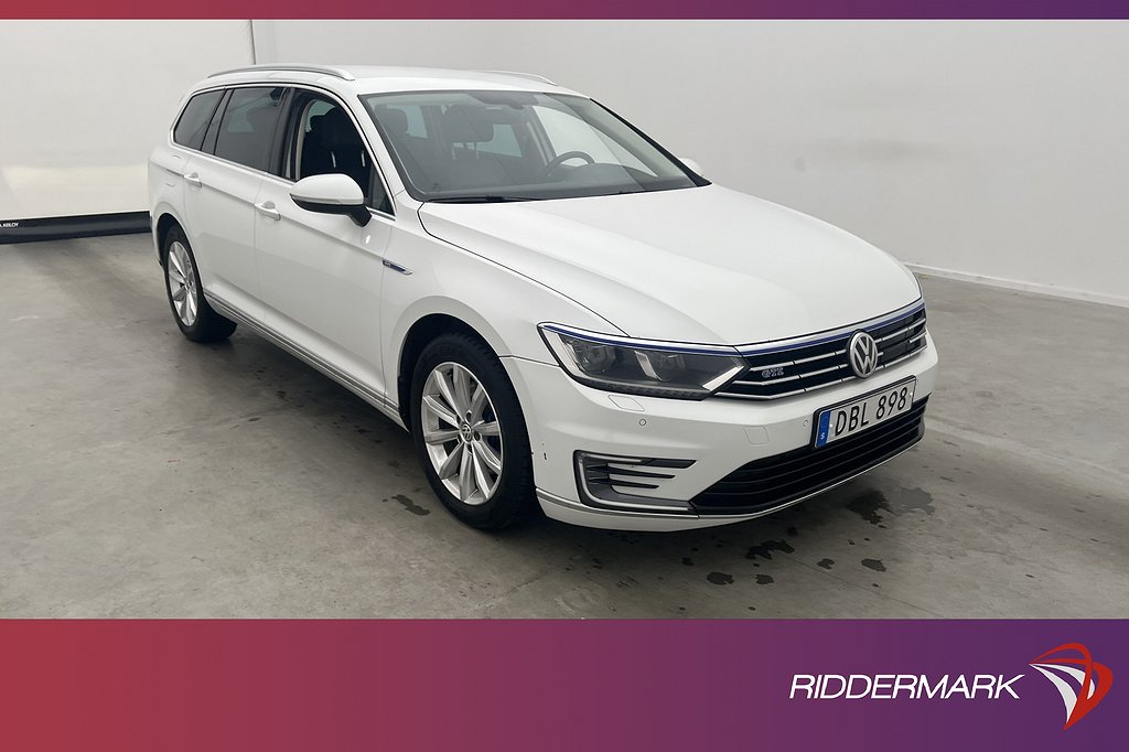 Volkswagen Passat GTE 218hk Executive Kamera Skinn Dragkrok