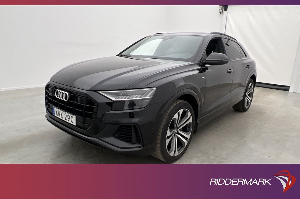 Audi Q8 50 TDI Q S-Line Pano B&O Cockpit HD-Matrix Värm Drag