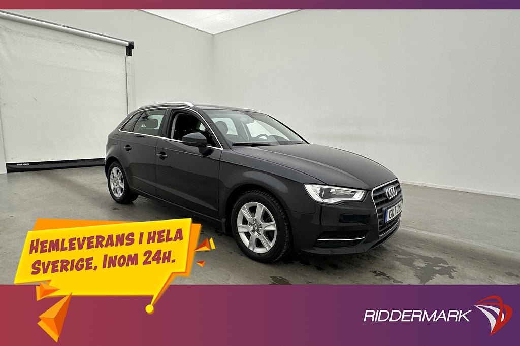 Audi A3 2.0 TDI 150hk Attraction M&K-Värmare P-Sensorer