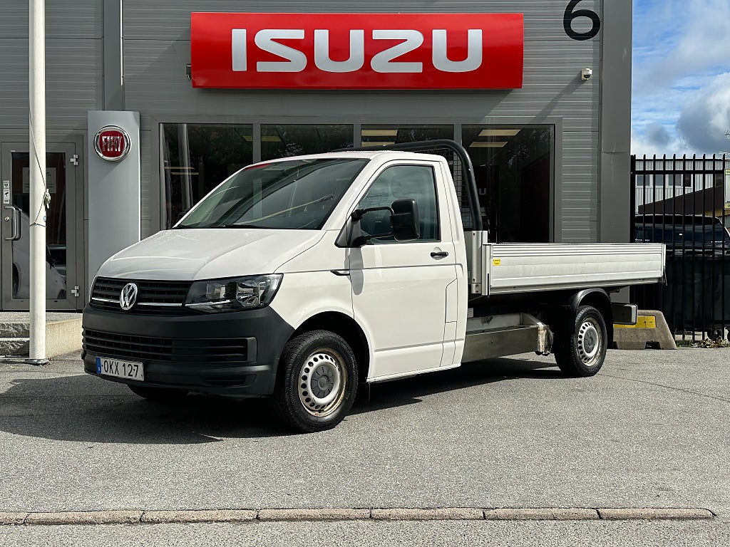 Volkswagen Transporter Chassi Cab 2.0 Flakbil | TIPPFLAK | VÄRMARE