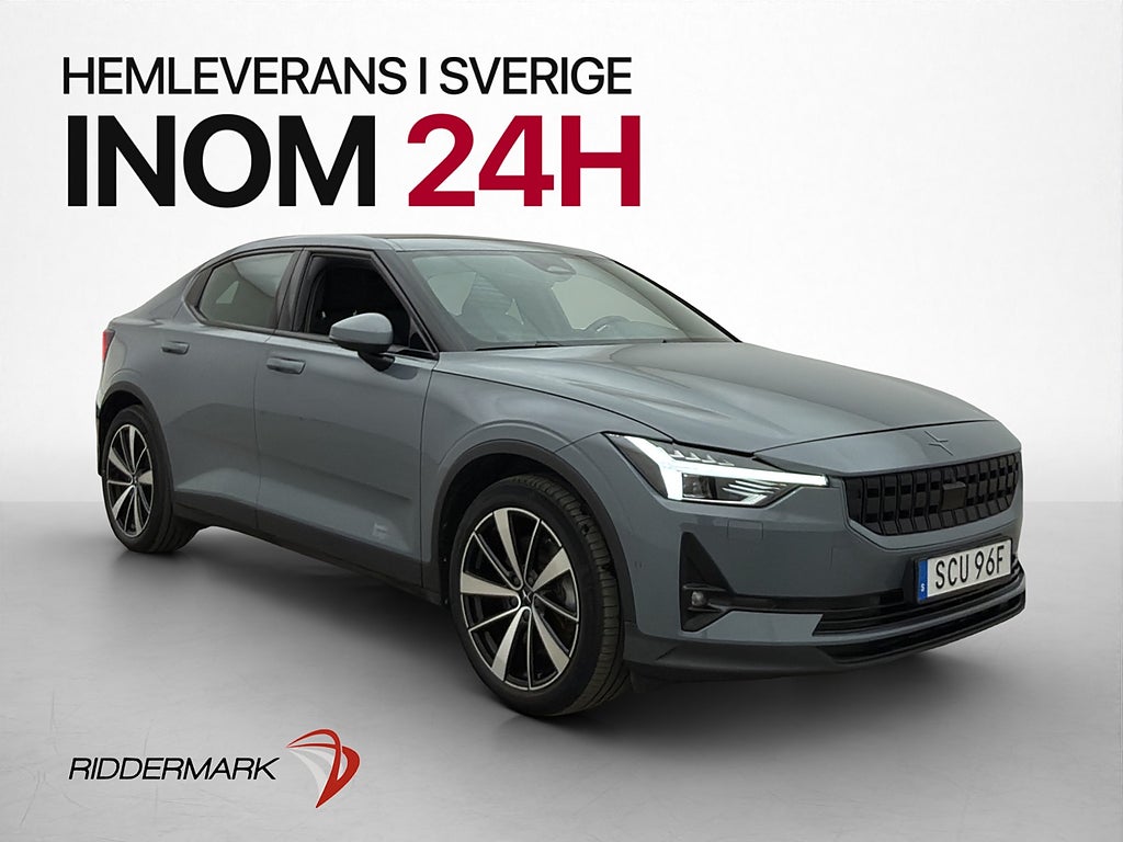 Polestar 2 Long range Dual Motor Plus Pano Drag H/K 360°