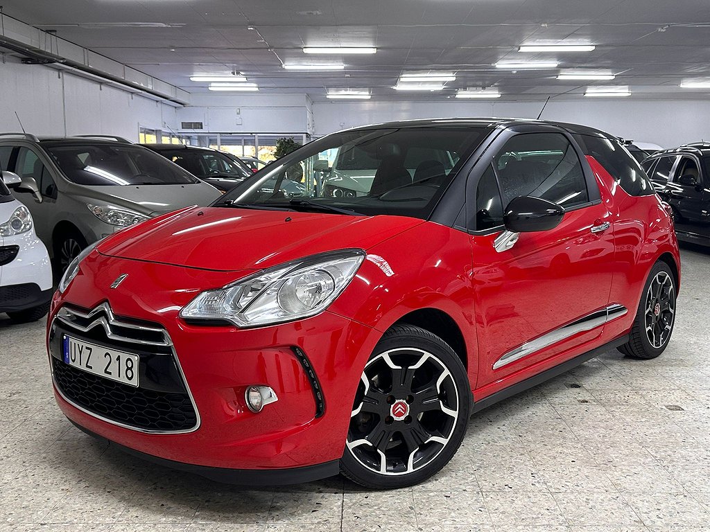 Citroën DS3 1.6 THP I NY SERVAD I 9000 mil