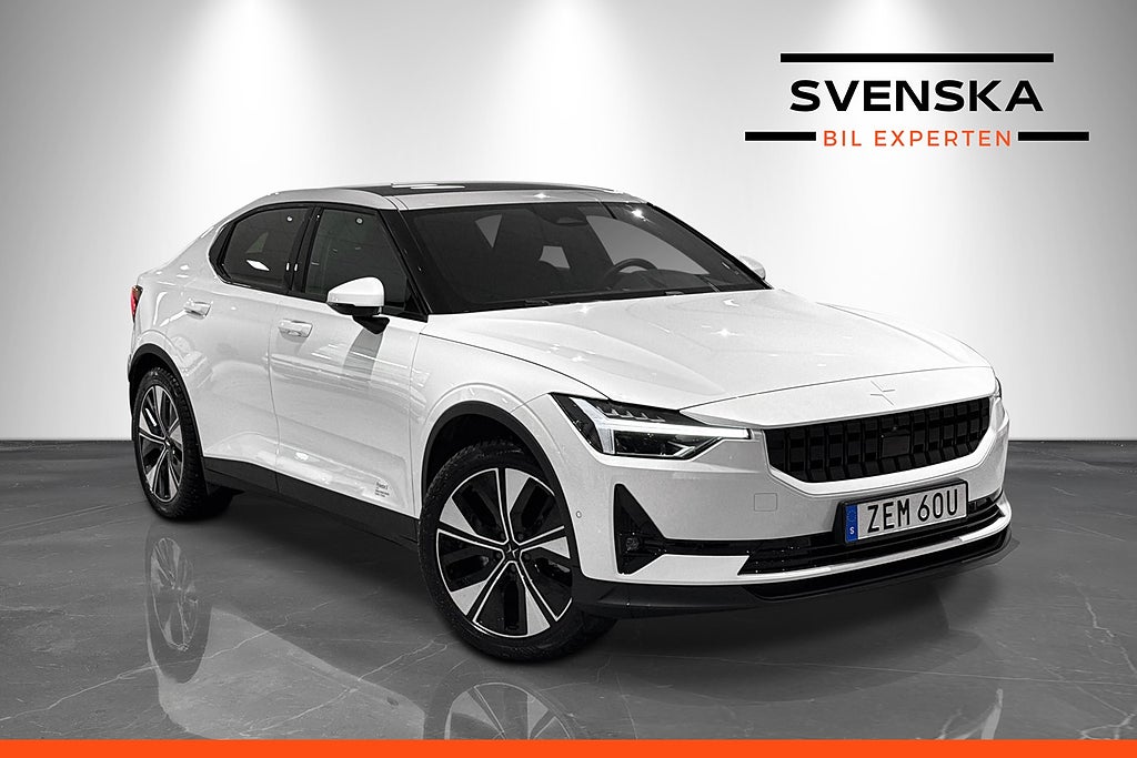 Polestar 2 Long Range SM 78kWh PLUS/PILOT/360°/VÄRMARE/V-HJUL/DRAG
