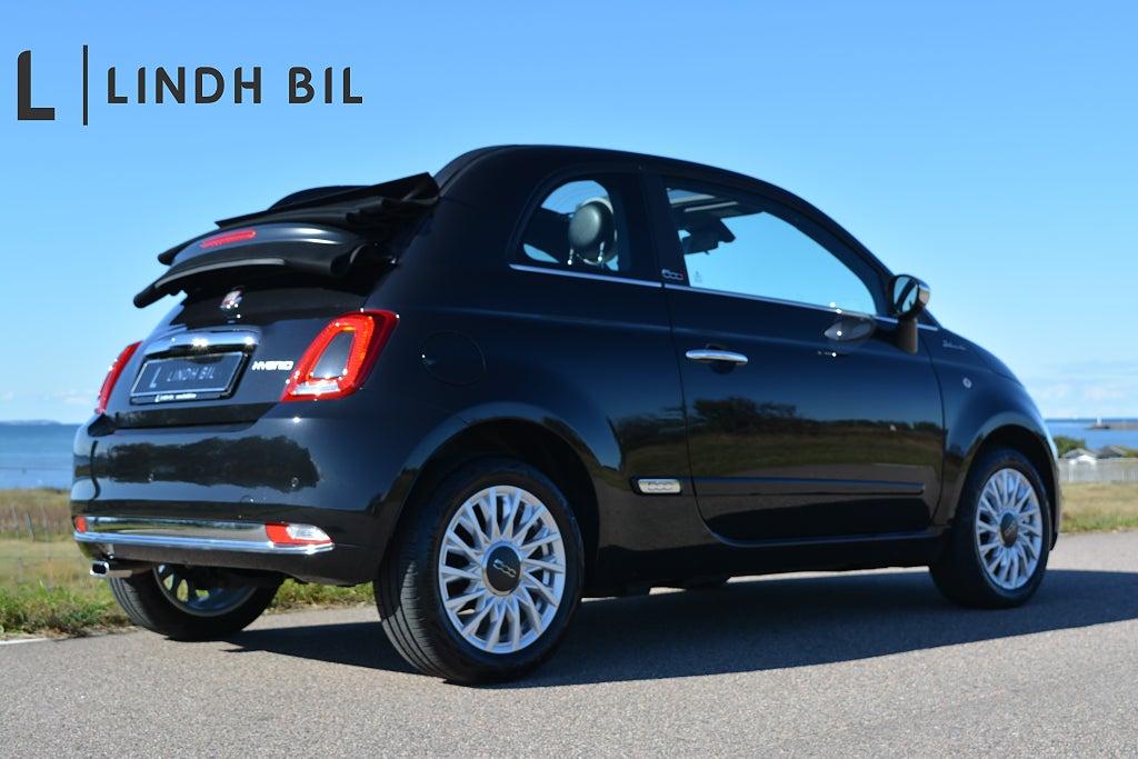 Fiat 500C CABRIOLET HYBRID DOLCEVITA | SÅLD