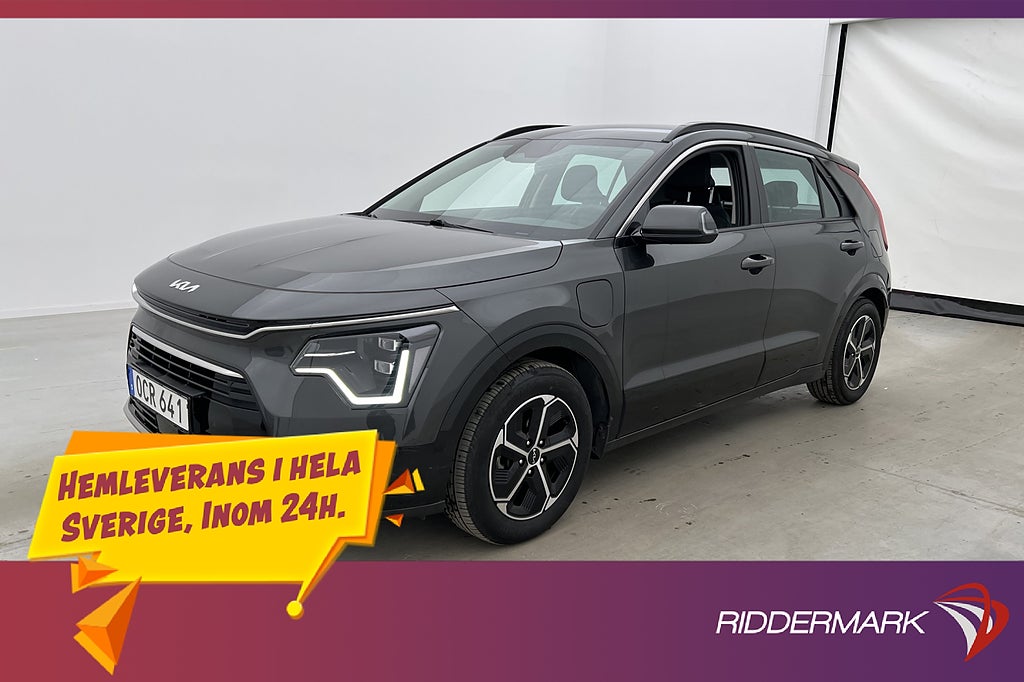 Kia Niro Plug-In-Hybrid Action Kamera CarPlay Rattvärme MOMS