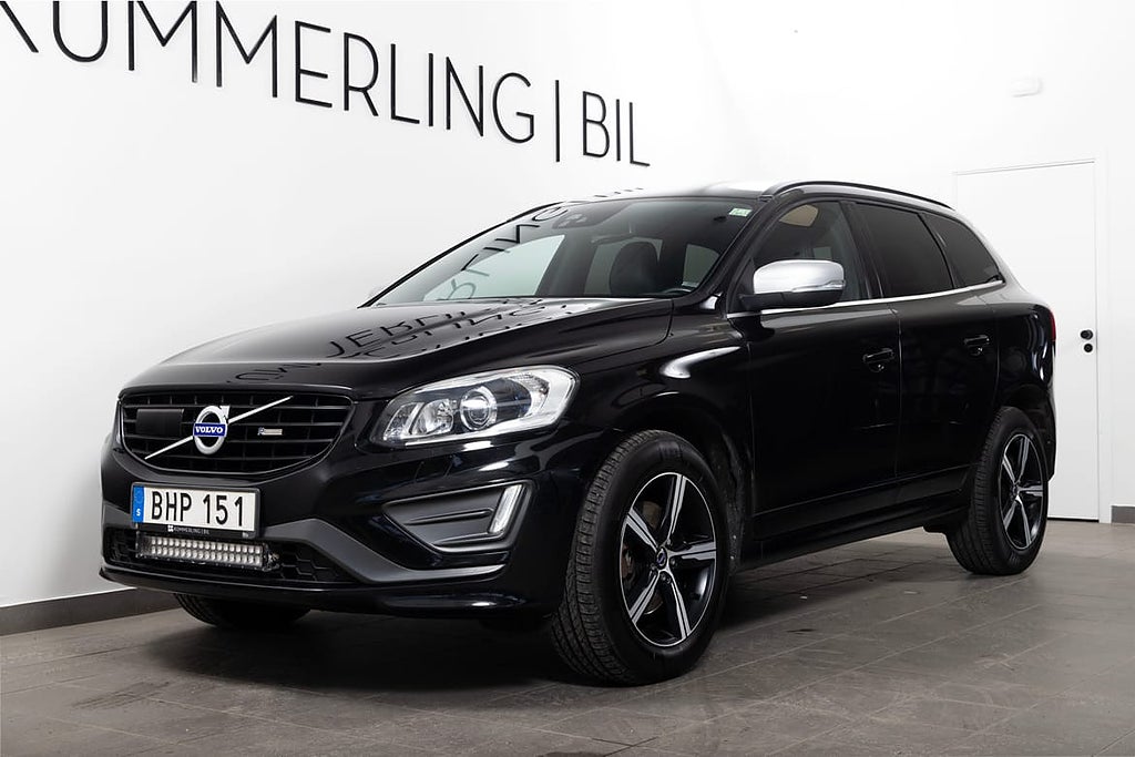 Volvo XC60 D4 AWD GeartroniC 190hk R-design Pvärmare/Ledr...