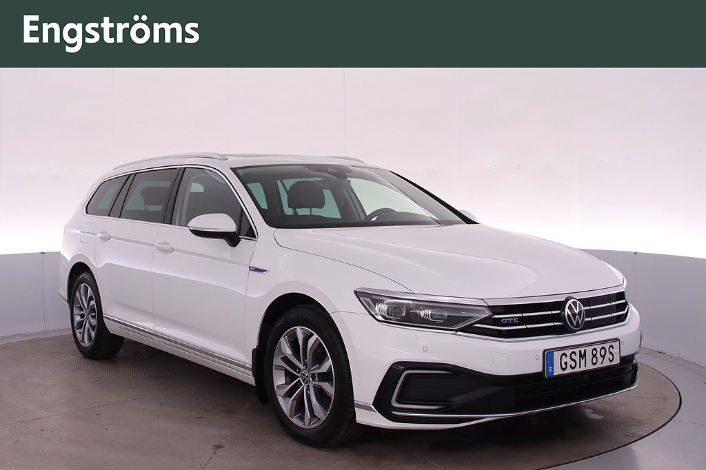 Volkswagen Passat Sportscombi GTE 1.4 TSI 218hk DSG Drag Panorama