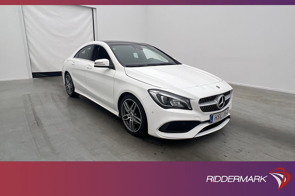 Mercedes-Benz CLA Coupé 180 AMG Pano Kamera CarPlay Sensorer