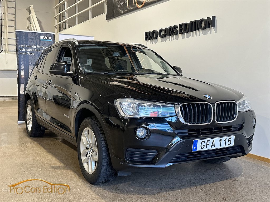 BMW X3 xDrive20d Steptronic, 190 hk, PDC, D-krok, SoV ingår