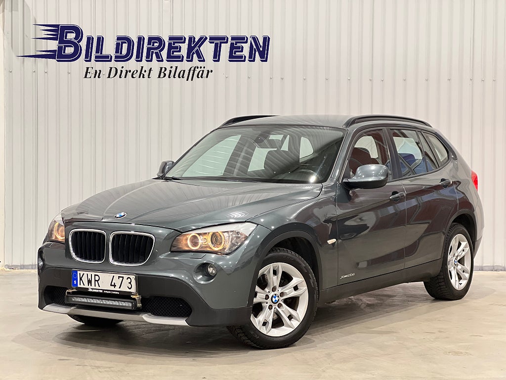 BMW X1 xDrive20d DRAG NYSERV VÄLSKÖTT PDC 1 ÄGARE
