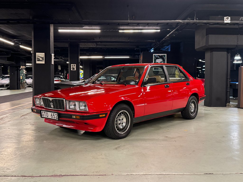 Maserati Biturbo 425i 2.5 V6 - Endast 2 ägare och 2.459mil!