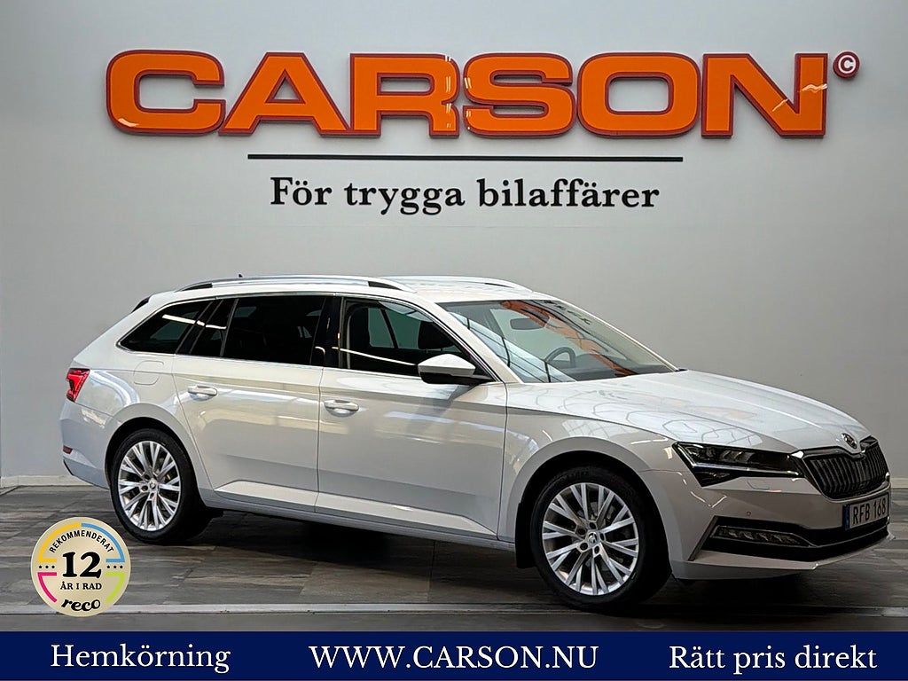 Skoda Superb iV Kombi 1.4 TSI Business Style Canton Carplay Värmare 