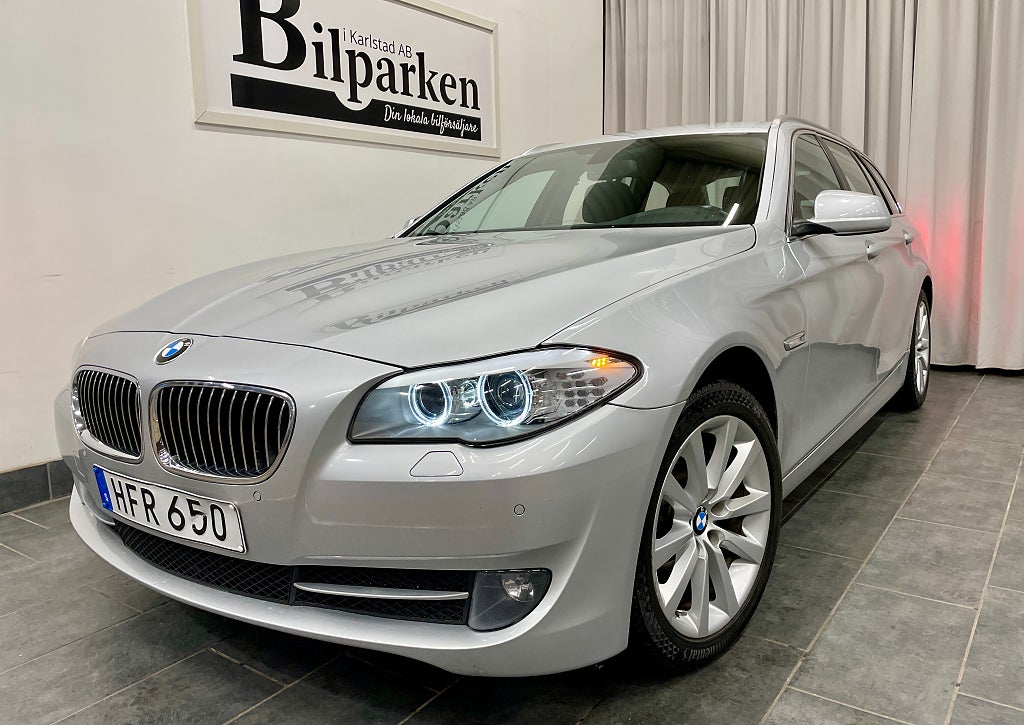 BMW 525D xDrive Touring Steptronic Euro 5 218hk / GPS/ DRAGKROK
