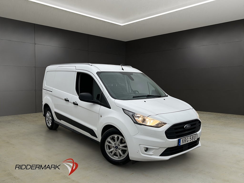 Ford Transit Connect LWB Värmare Drag B-Kamera CARPLAY Moms