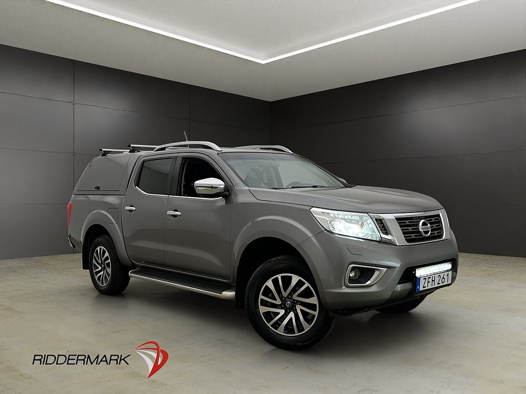 Nissan Navara Tekna 4WD 190hk Drag Skinn Taklucka Lastsläde