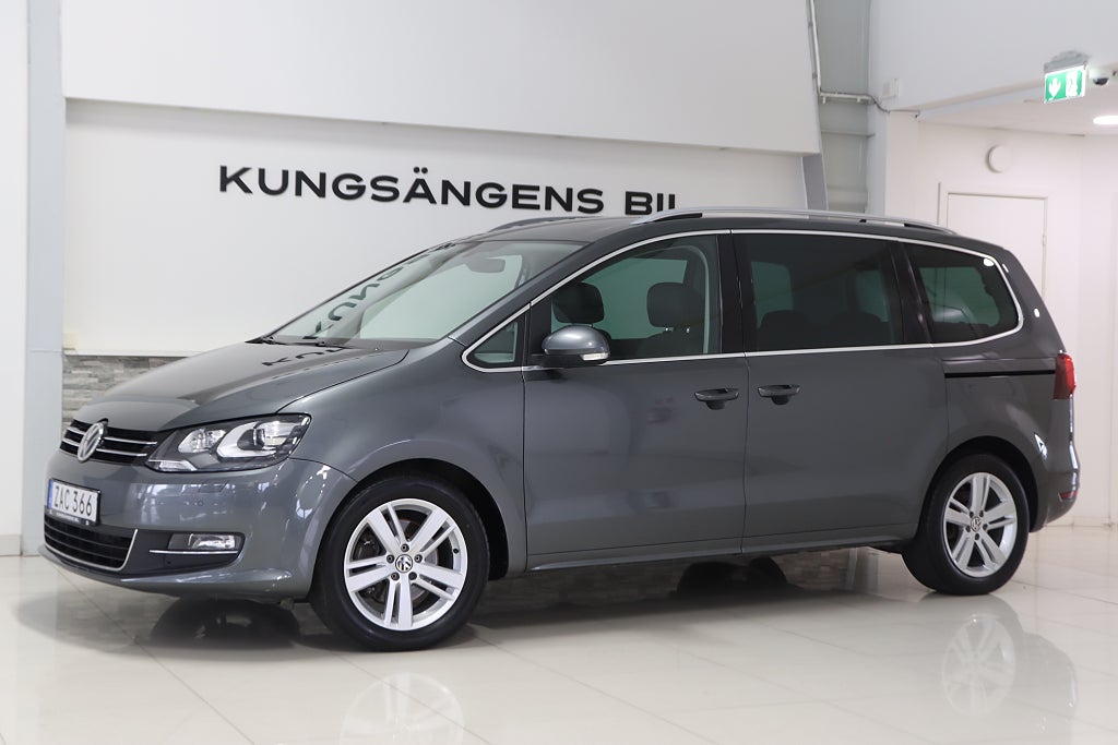 Volkswagen Sharan 2.0 TDI  4Motion GT Värmare Drag 7-sits 184hk NYSERVAD
