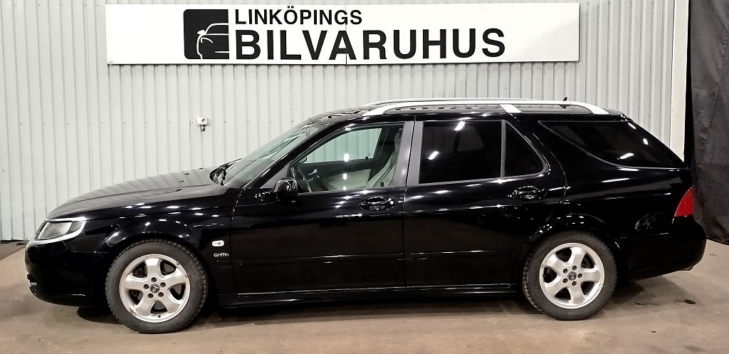 Saab 9-5 SportCombi 2.3t BioPo Griffin, Vector med 1 års garanti