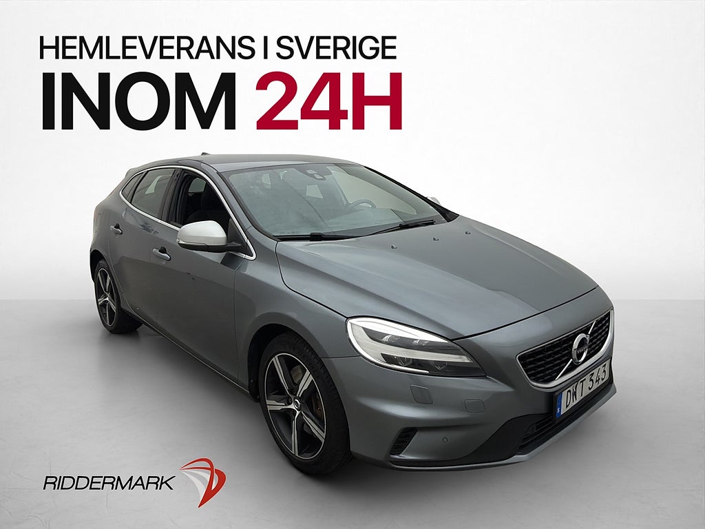 Volvo V40 D3 150hk R-Design Värmare VOC Läder P-Sensorer