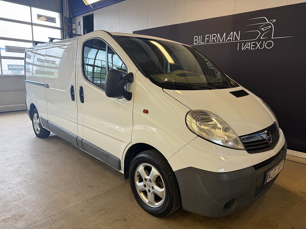 Opel Vivaro 2.9t 2.0 CDTI *Drag, 3-sits, dubbla dörrar, lång*