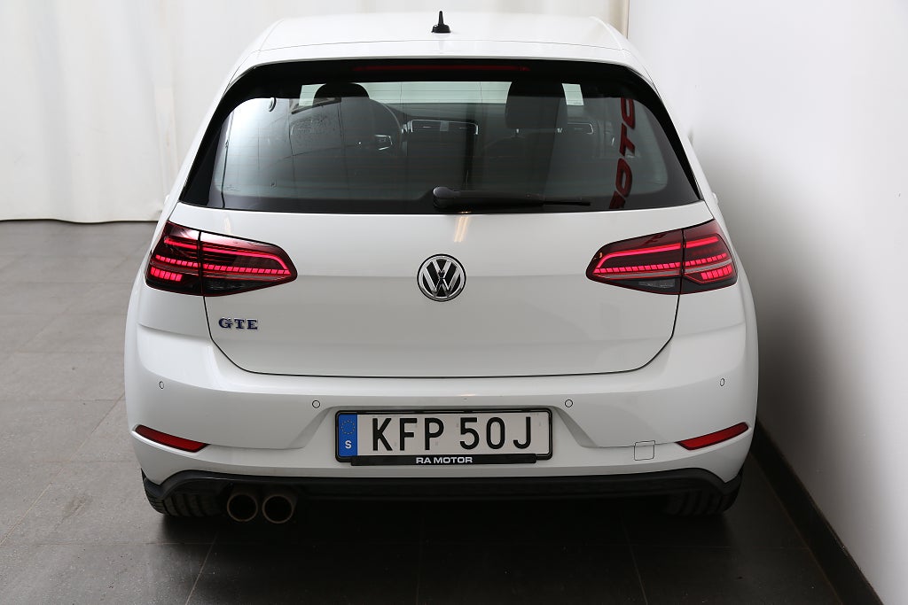 Volkswagen Golf GTE 1,4 TSI 204hk DSG Parkeringsvärmare 2020