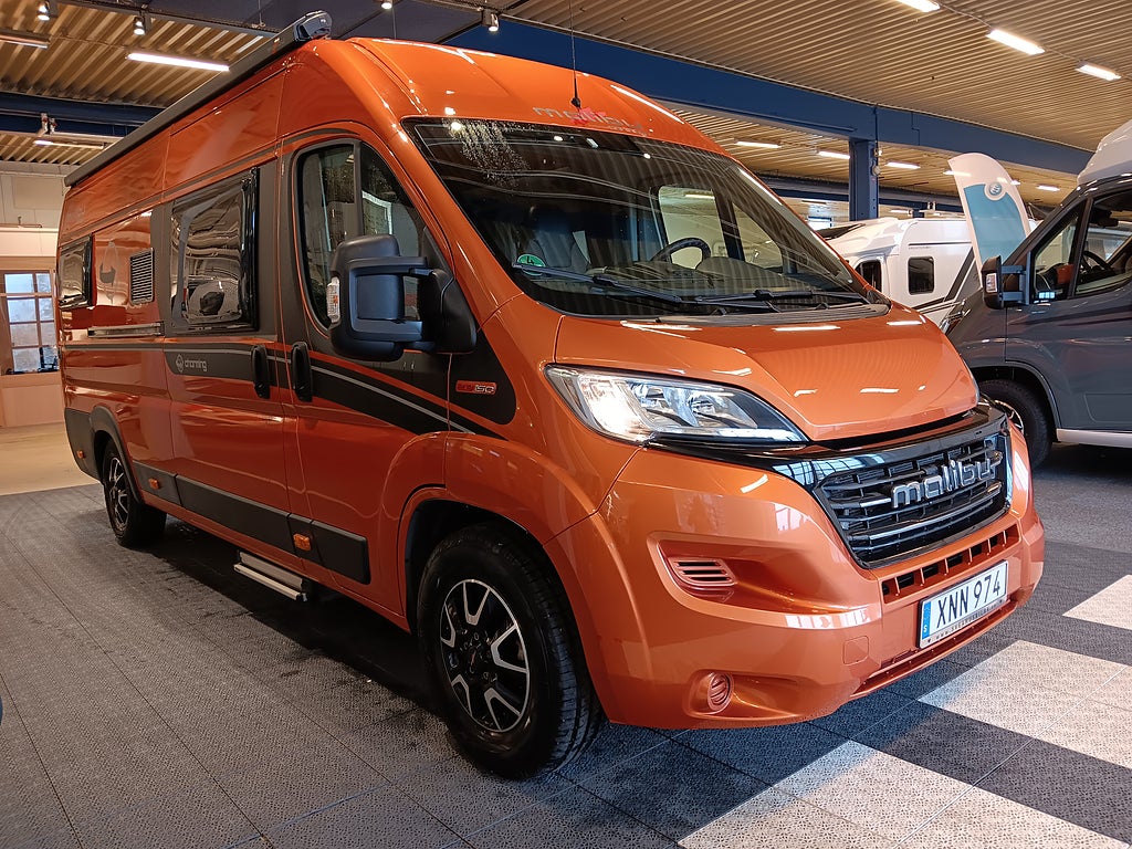 Malibu van 640 LE Automat Långbädd Solcell VINTERKAMPANJ 