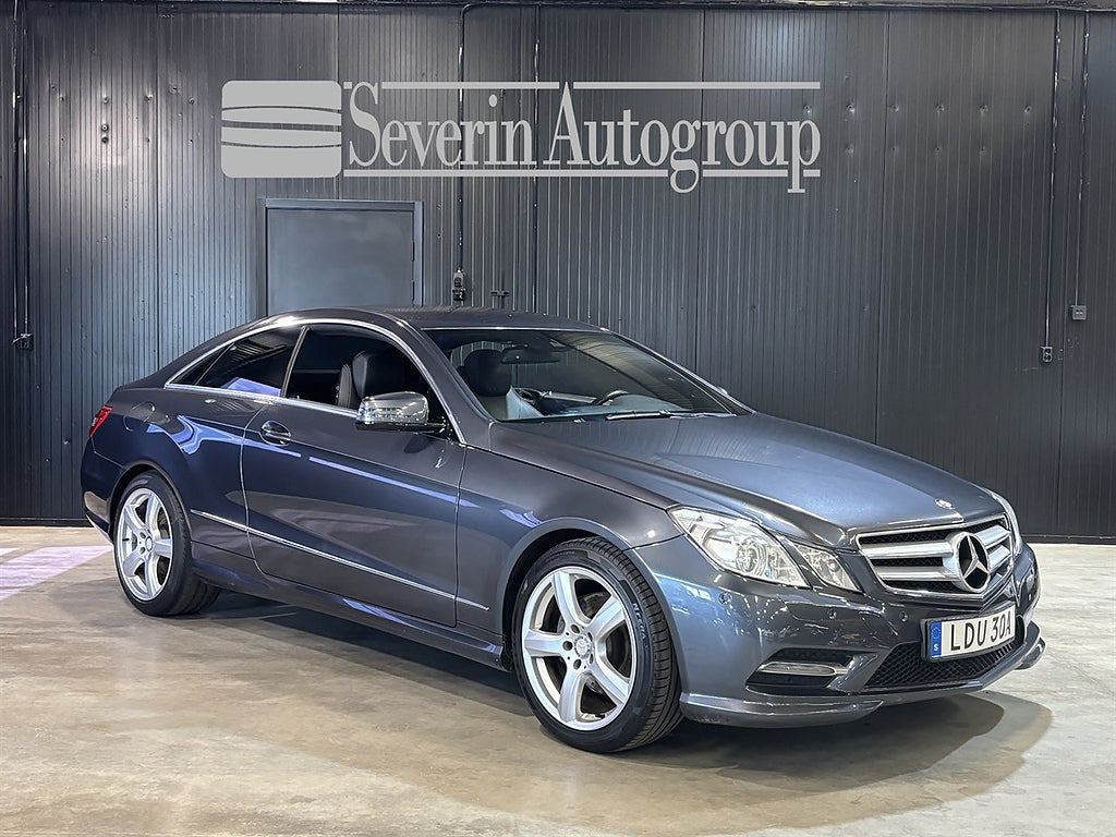 Mercedes-Benz E 350 V6 Coupé 7G (306hk) AMG / Navi
