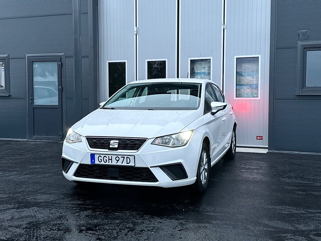 Seat Ibiza 1.0 TGI 90hk Style Euro 6, Carplay, 1 Ägare