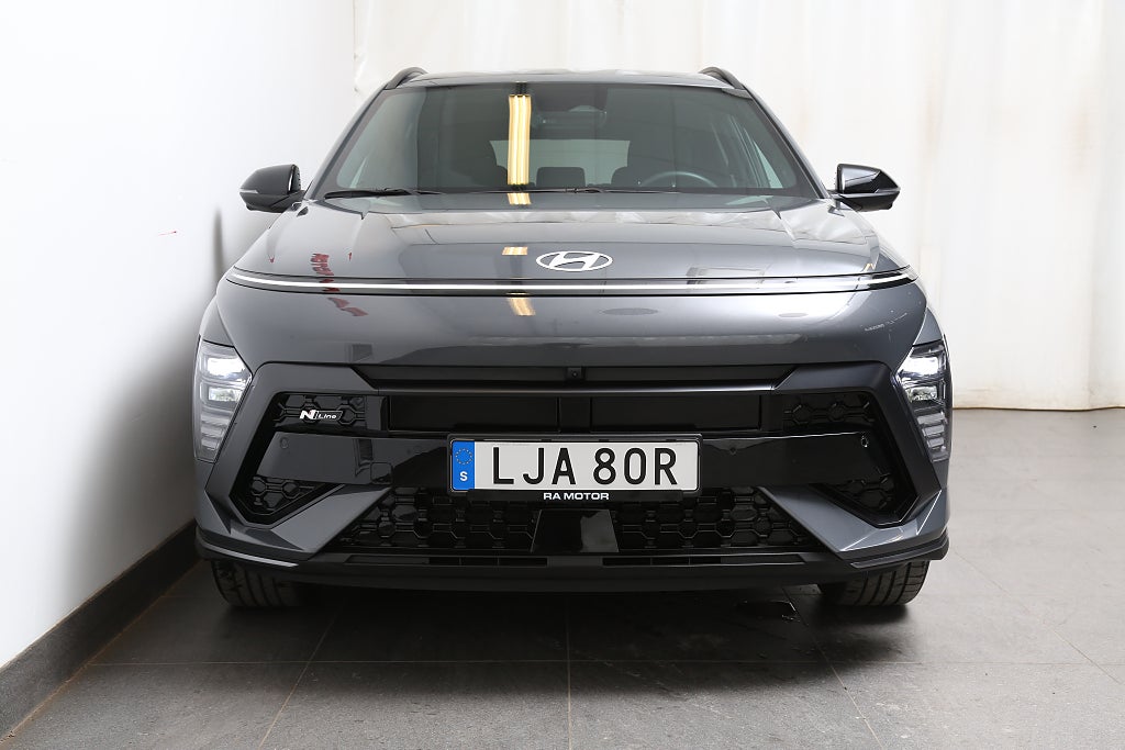 Hyundai Kona Fullhybrid N-Line | 360 kamera | Elstol |Navi | 2025