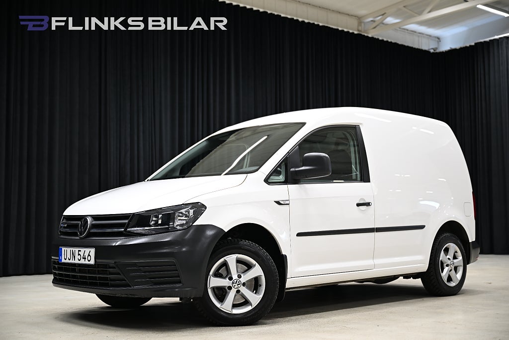 Volkswagen Caddy 1.4 TGI DSG 110HK Inredd|Drag|PDC|EnÄgare|Lågmil|Moms
