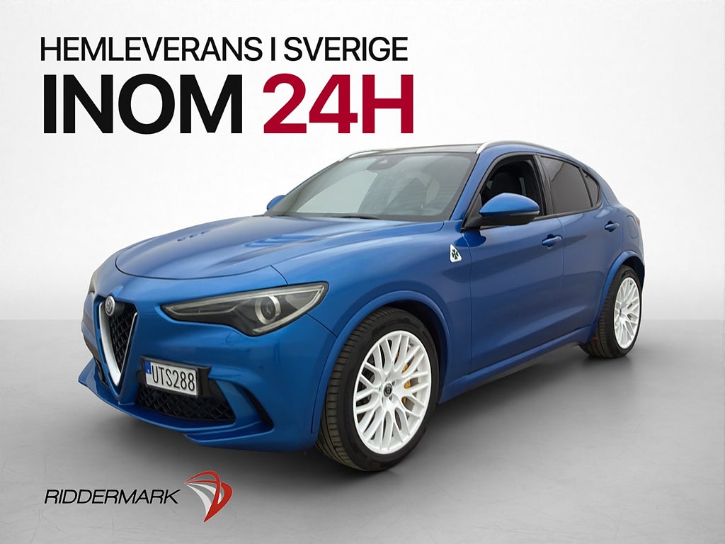 Alfa Romeo Stelvio Quadrifoglio 520hk Panorama H/K Kolfiber