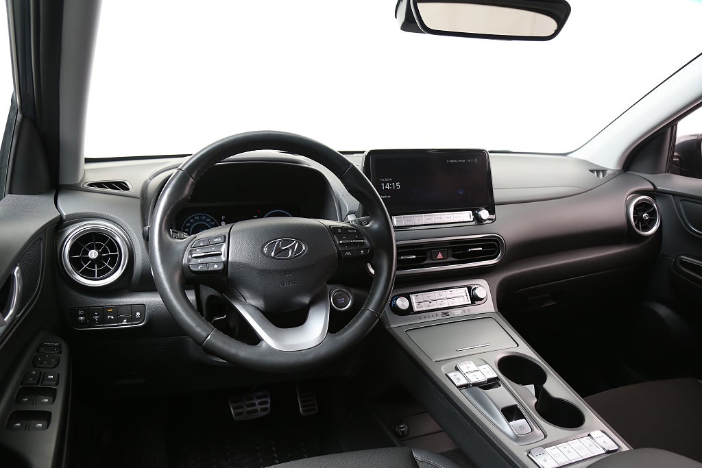 Hyundai Kona 64 kWh Essential 204hk Navi KRELL Dragkrok 2021
