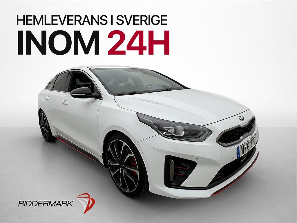 Kia ProCee'd GT 1.6 T-GDI 204hk Kamera JBL CarPlay Sensorer