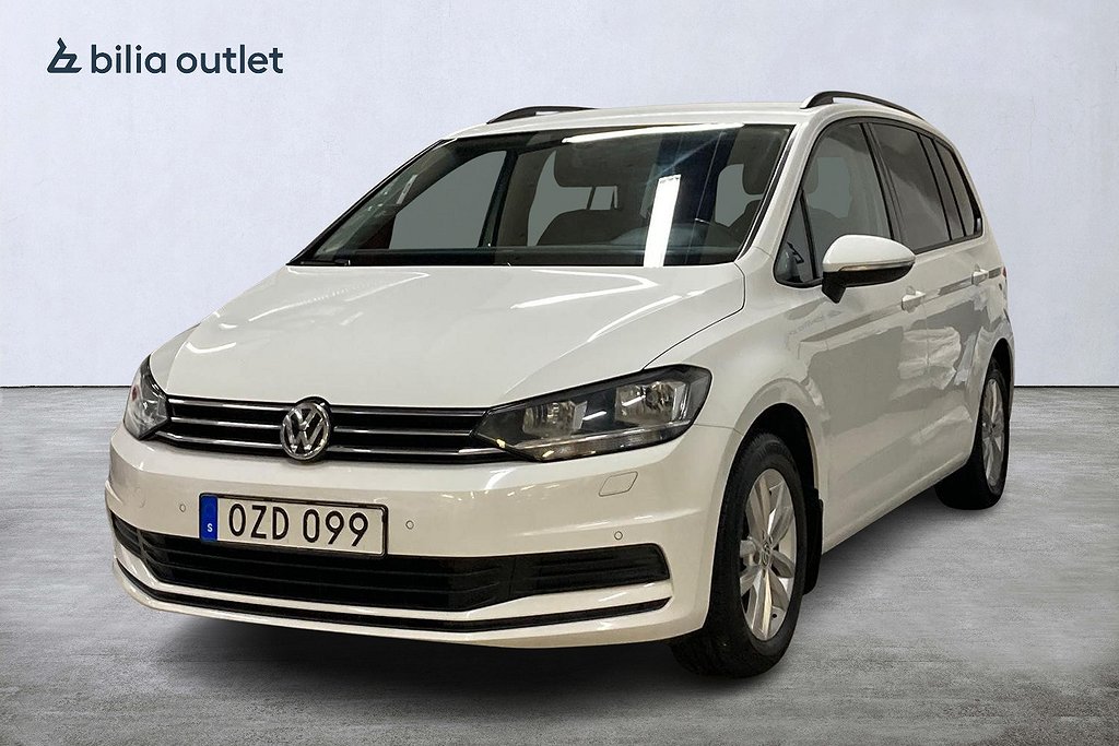 Volkswagen Touran 1.2 TSI 7-sits 110hk Drag Backkamera