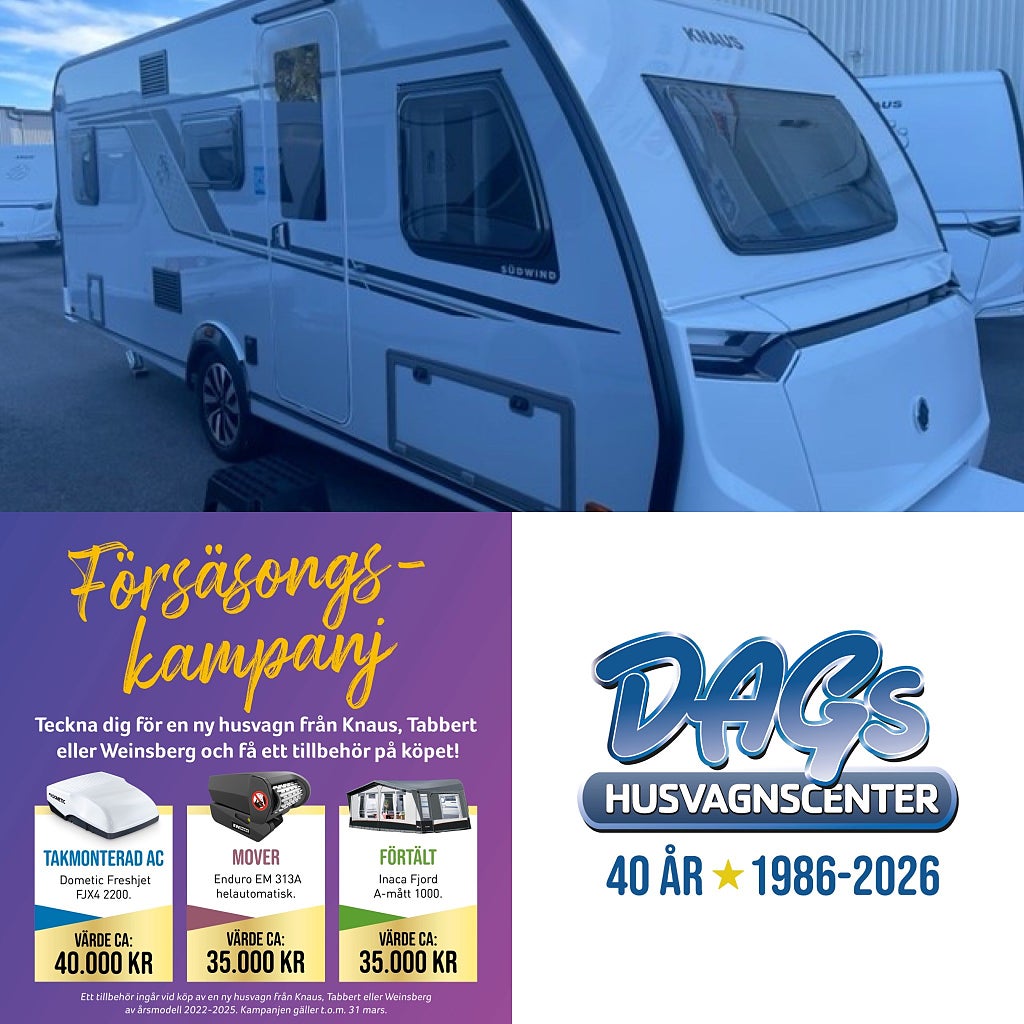 Knaus Südwind 580 QS 60 Years Celebration