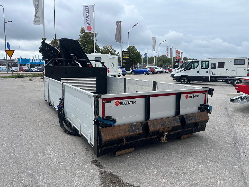 Övriga Kranflak Hiab 232-E5 kran & Schaktlucka