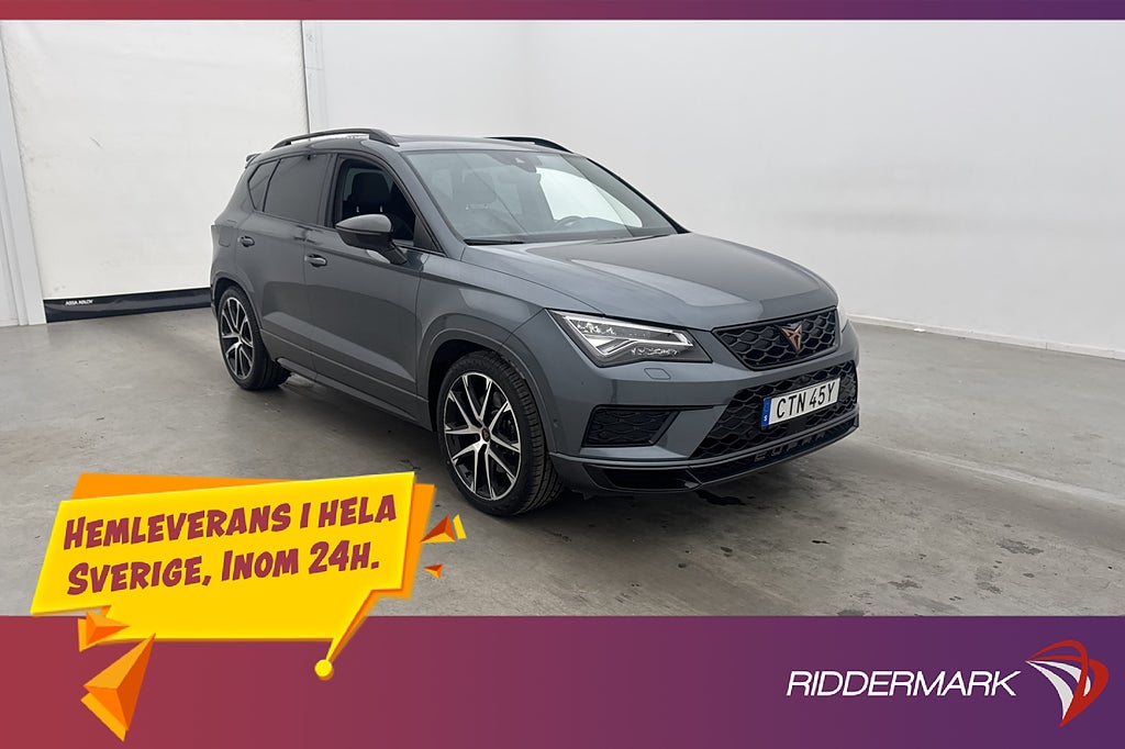 Cupra Ateca 2.0 TSI 4D 300hk Cockpit Pano 360° Beats Drag
