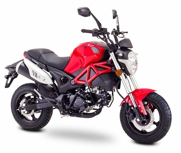 Övrigt EU moped 45 km/h “Streetpony” röd, 50cc 