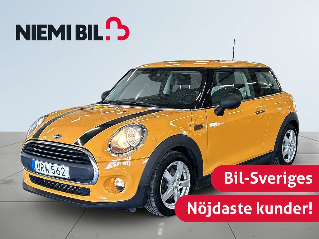 MINI One 3-dörrars Pepper S&V-hjul/AUX/Ambient/0,47L/mil