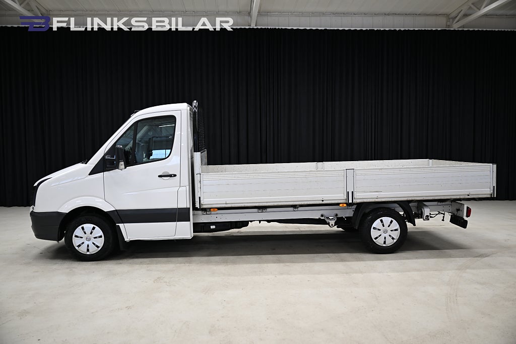 Volkswagen crafter TDI 163HK L4|Långflak|Drag|Värmare|4.3m|Kambytt|Leasbar