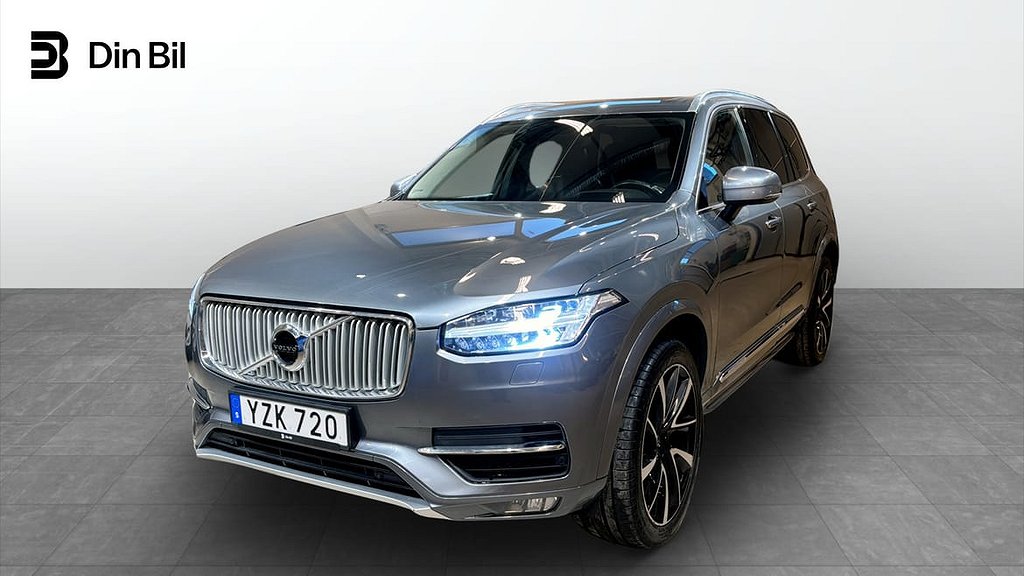 Volvo XC90 D4 AWD 7sits Inscription Panorama VOC HUD Läder