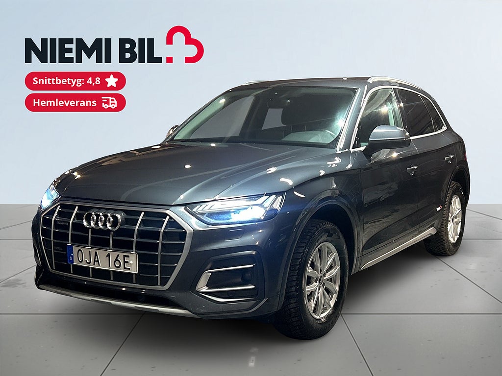 Audi Q5 40 TDI Quattro Aut Kamera/Dragkrok/SoV/Pvärmare