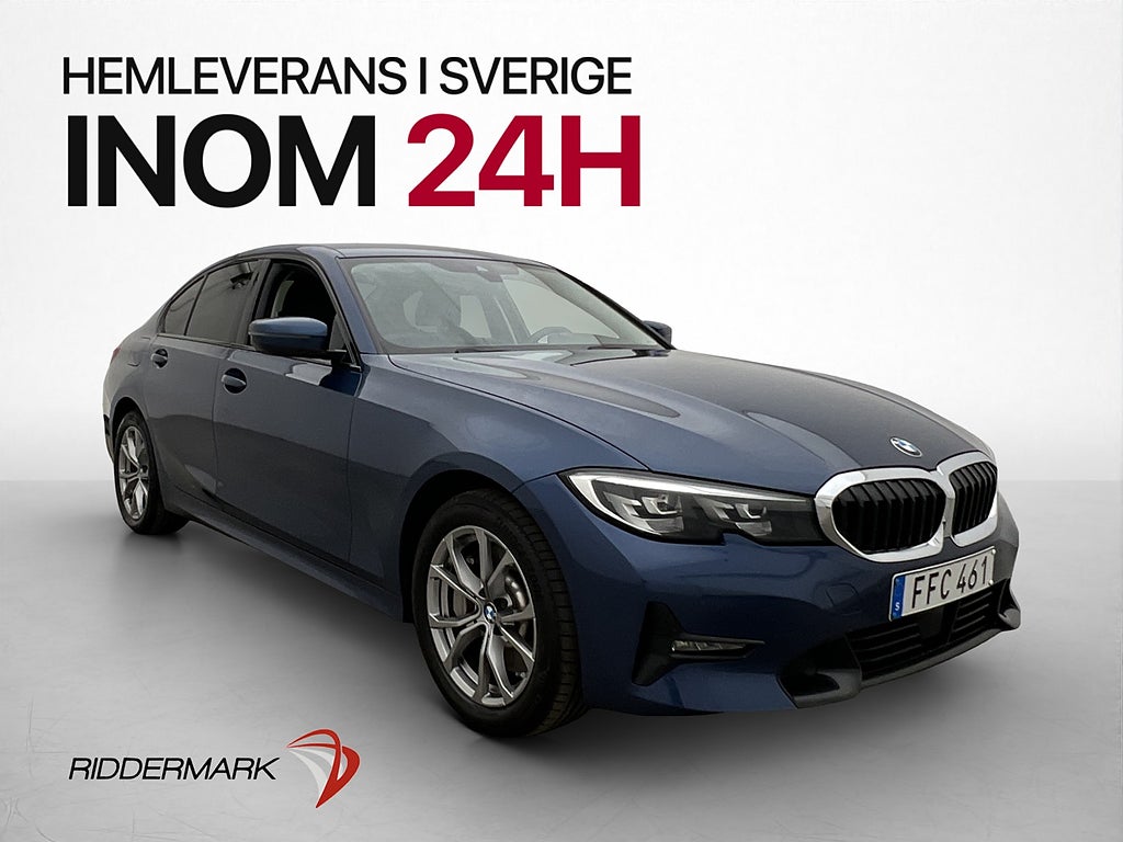BMW 330e Sedan 292hk Sport line M-Ratt HiFi Kamera CarPlay