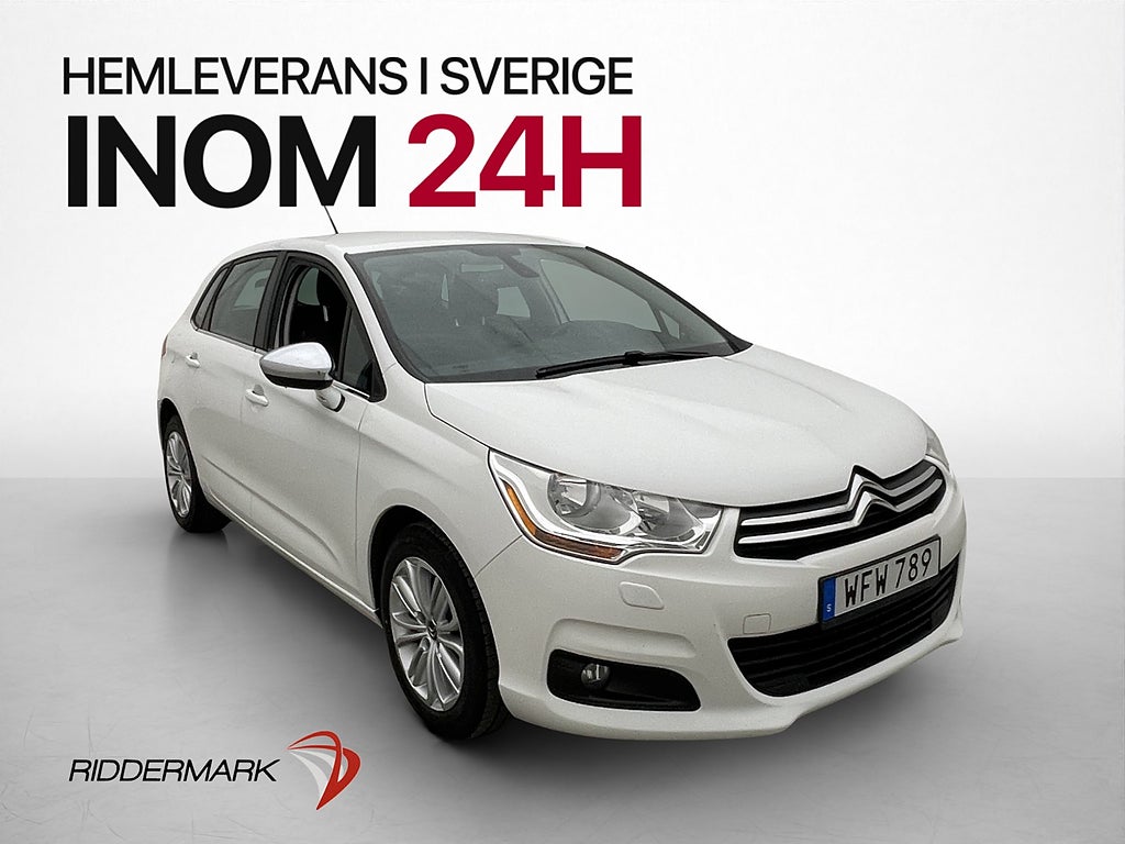 Citroën C4 1.6 e-HDi Airdream 114hk P-Sensorer Farthållare